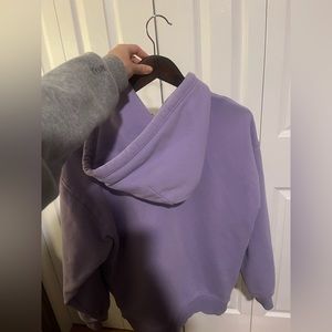 Aritzia boyfriend cozy fleece sweater